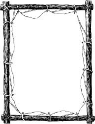 Elegant Black and White Frame Clipart for Business Use