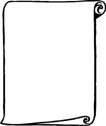 Scroll Clipart with Business Borders - Ideal for Professional Projects