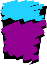 Colorful Paint Strokes Clipart Set - Vibrant Borders for Creative Projects
