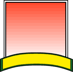 Yellow Ribbon with Red and Yellow Stripe - Clipart for Business Borders