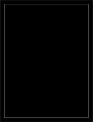 Square Frame Clipart - Elegant Black and White Borders for Creative Designs