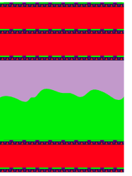 Colorful Striped Pattern Clipart: Red, Green, and Purple Stripes