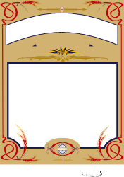 Blank Sign with Bold Red and Blue Borders - Versatile Clipart for Business Use
