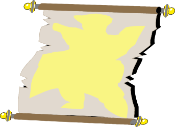 Yellow Sticker Clipart on Paper - Creative Border Design