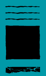 Black and White Square Clipart Design for Business Borders