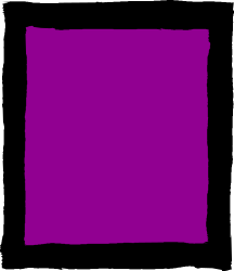 Purple Square Pillow Clipart on Black Background - Creative Decorative Element
