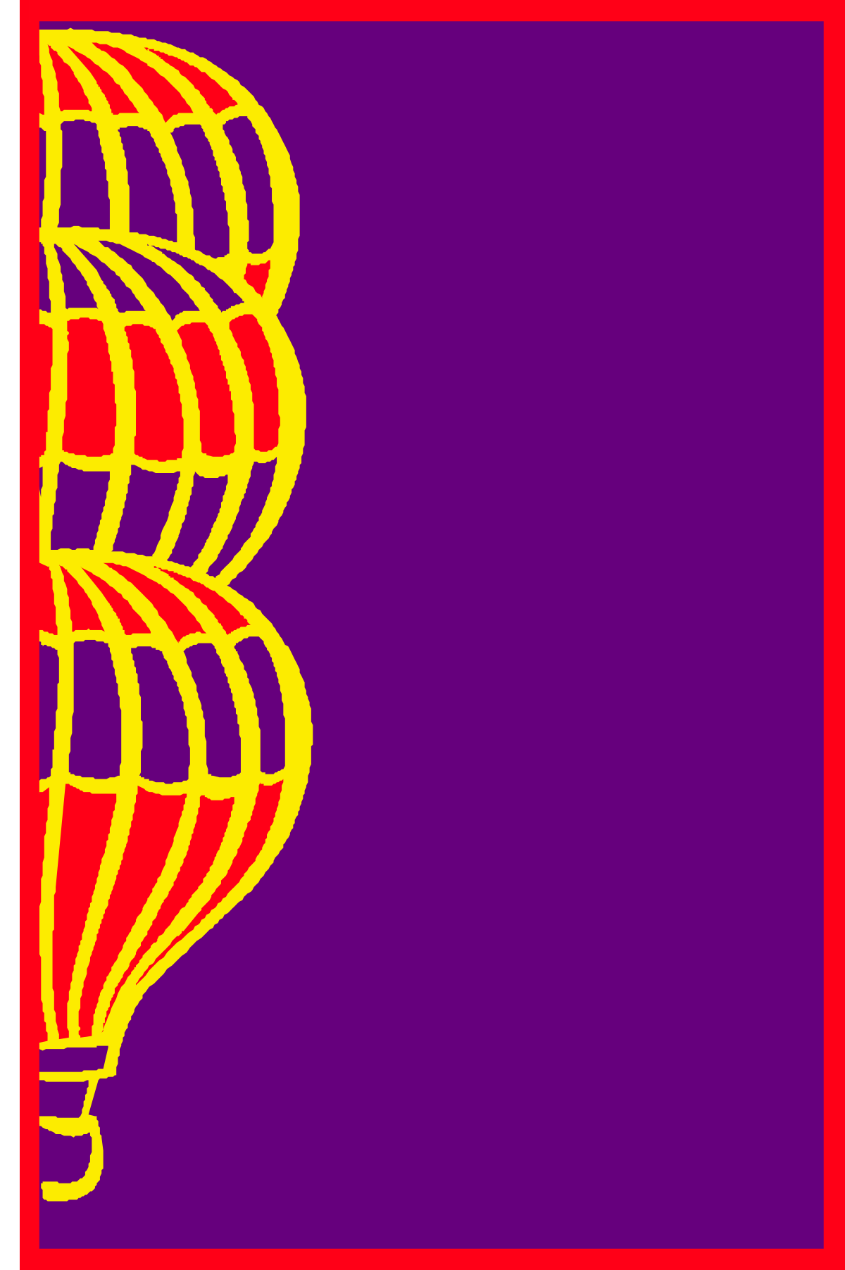 United States Flag Clipart - Vibrant BORDERS for Leisure Activities