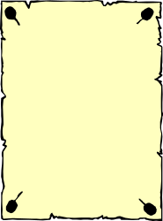 Black Border Clipart - Elegant Blank Paper for Creative Projects