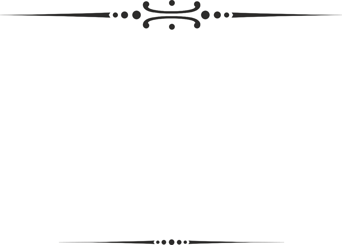 Elegant Black and White Decorative Frame Clipart