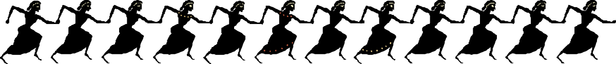 Borders and People Clipart on a Bright Background