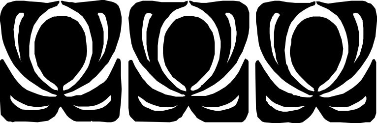 Tooth Clipart - Black and White Dental Icon for Borders and Bars