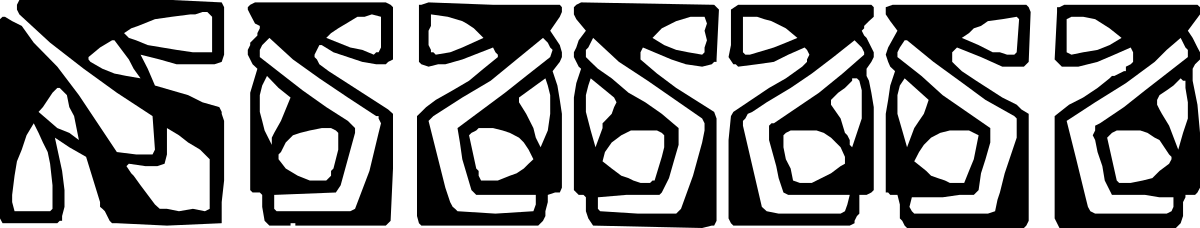 Black and White Silhouette of Group of People Clipart for Versatile Design