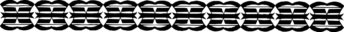 Black and White Pattern Clipart with Stripes - Modern Design Elements