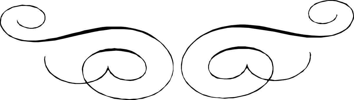 a black and white image of two eyes clip art png transparent Two Eyes Clipart - Black and White Borders and Bars Design