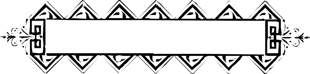 Black and White Arrows Clipart - Stylish Borders and Bars for Design