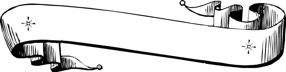 Black and White Scroll Clipart - Decorative Borders and Bars