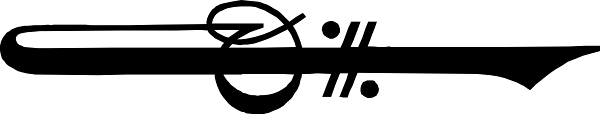 Black and White Arrow Logo Clipart - Bold Borders and Striking Design