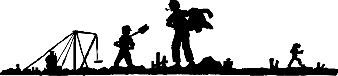 Elegant Black and White Clipart of a Man in a Suit