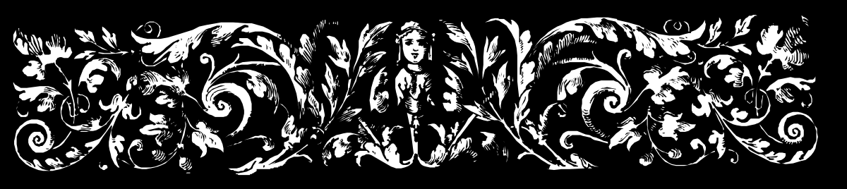 a black and white graffiti font with a black background clip art png transparent Graffiti Font Borders and Plants - Black and White Clipart