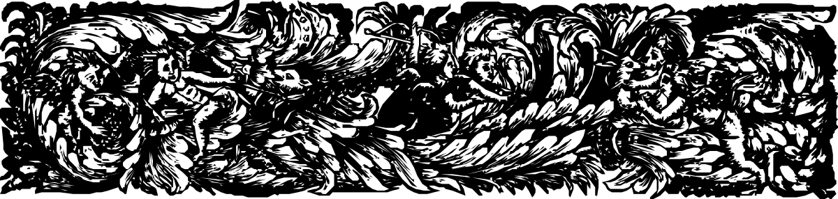 Black and White Clipart of Diverse Group of People - Unique Borders