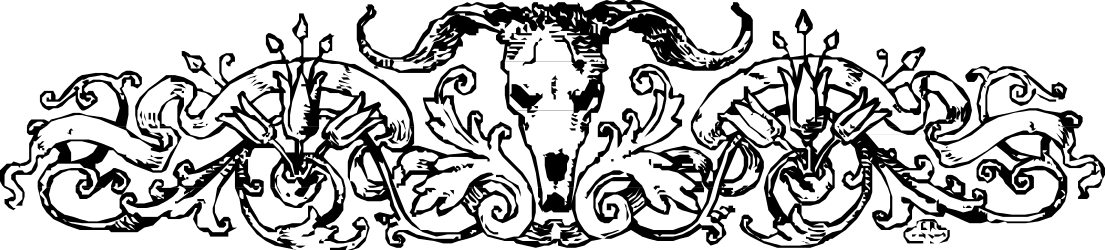 Fire Clipart - Black and White Borders and Bars Design