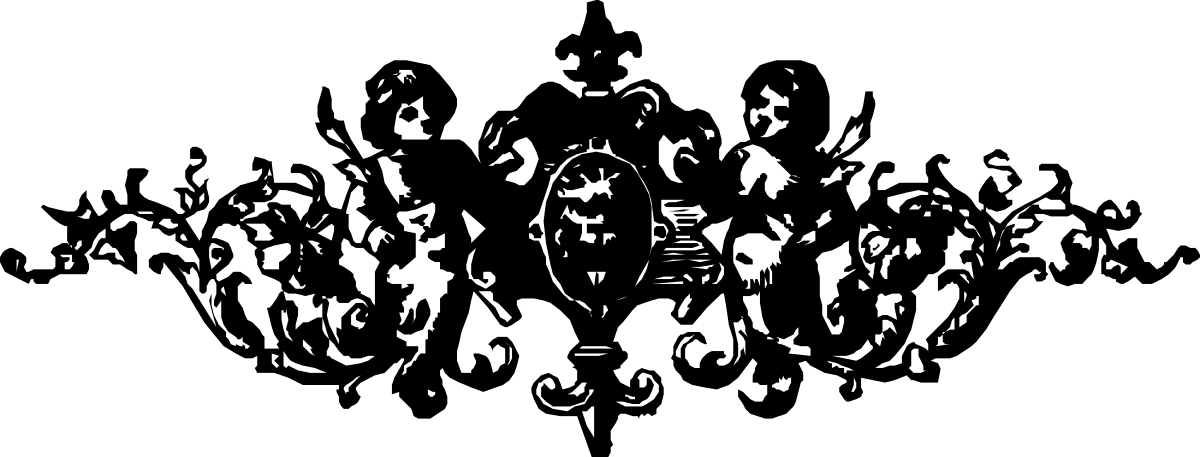 Black and White People Borders Clipart for Creative Designs