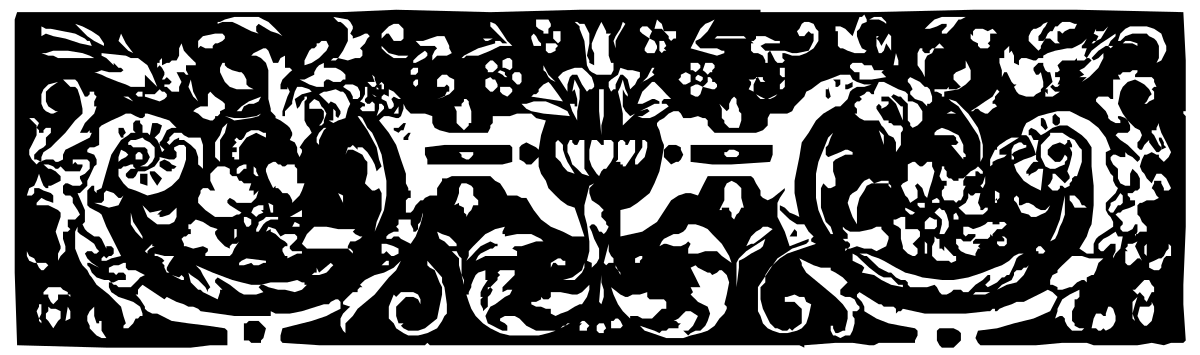 Black and White Pattern Clipart: Elegant Borders and Bars