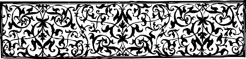 Black and White Square Pattern Clipart - Borders and Bars Design