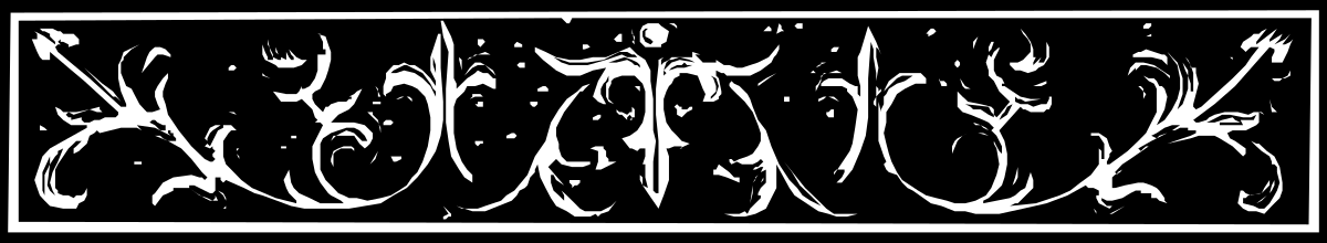 a black and white image of a square with the word ' s name clip art png transparent Black and White Square Clipart with Name Design