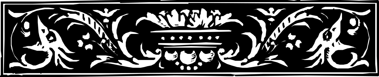 BORDERS and BARS - Modern Logo Clipart Design