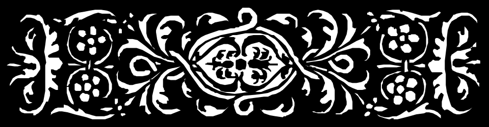 Logo Clipart for Band - Black and White Borders and Bars Design