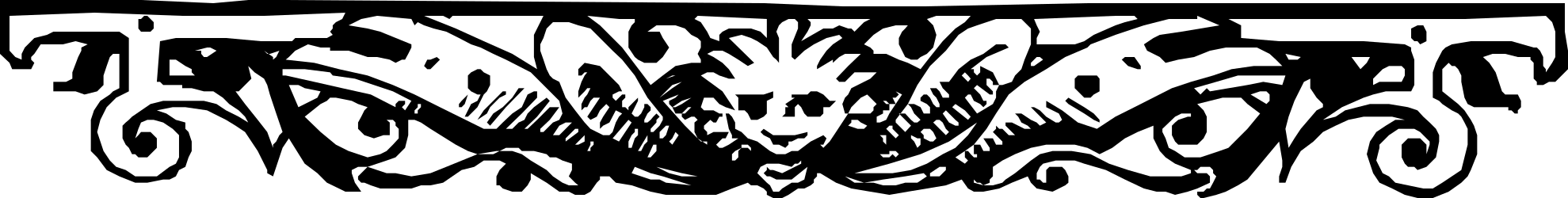 Black and White Band Logo Clipart - Stylish Borders and Unique Design