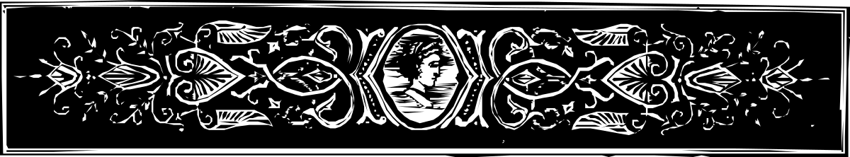 Black and White Group of People Clipart - Versatile Borders Design