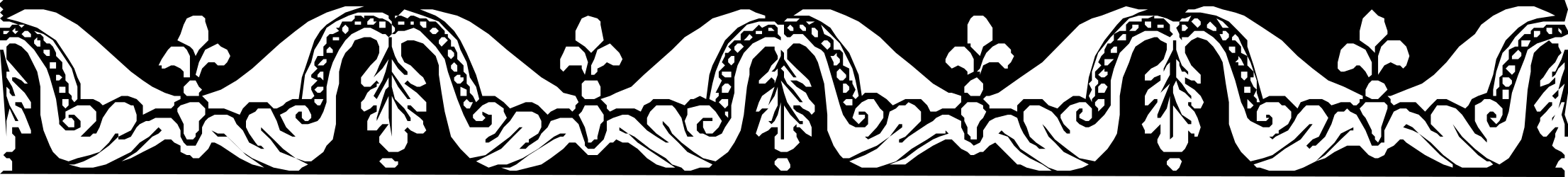 Wave Clipart: Black and White Borders and Bars Design