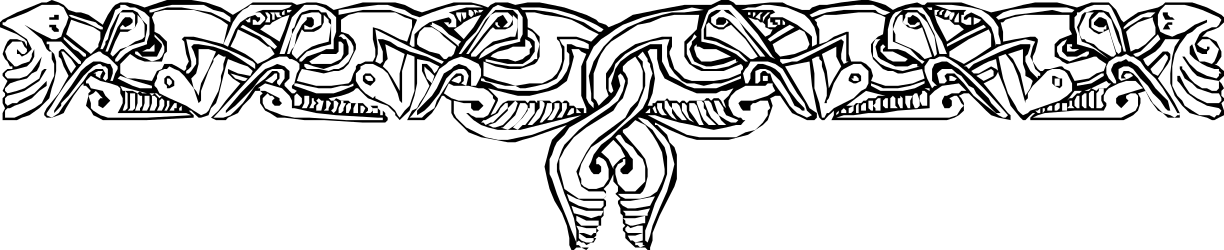 Album Logo Clipart: The Last of the Dead Borders and Bars