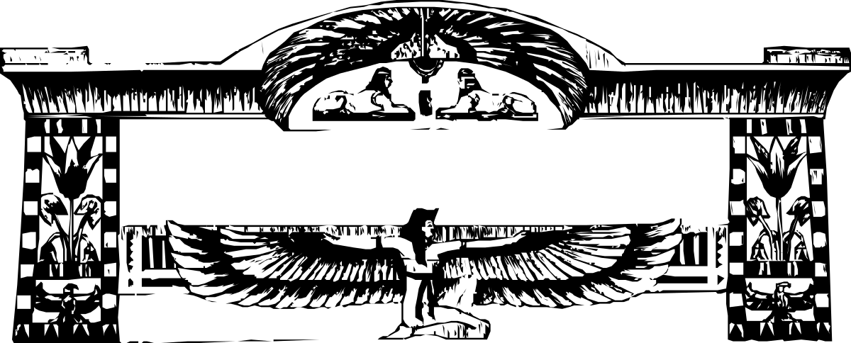 Bird Clipart: Elegant Black and White Design with Borders