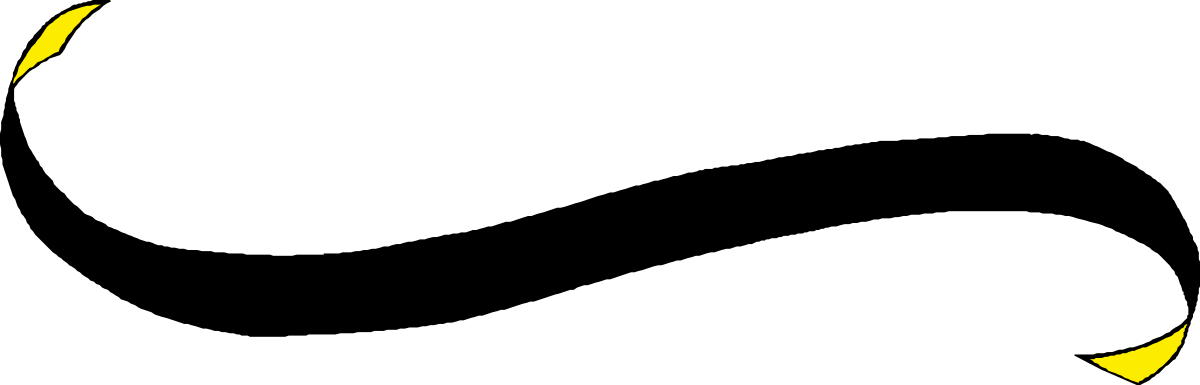 Black and Yellow Arrow Clipart - Dynamic Borders and Bars Design