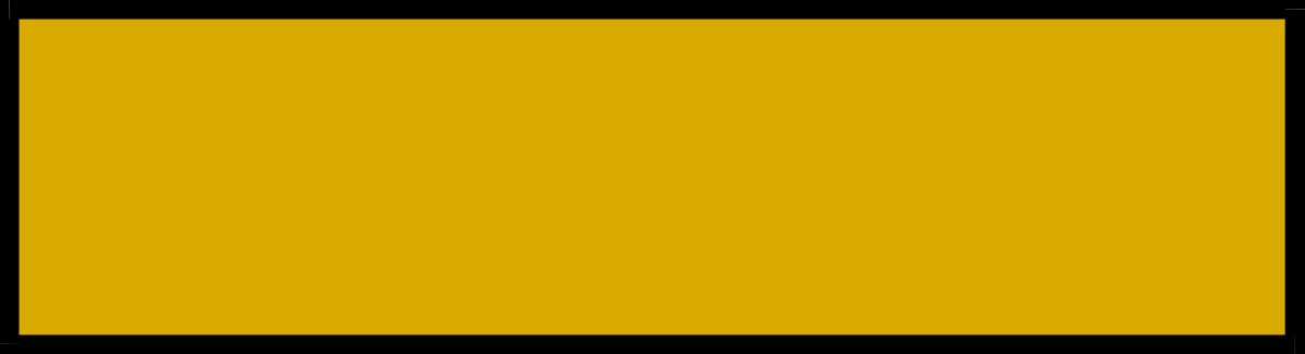 Yellow Square with Black Border Clipart - Bold and Versatile Design