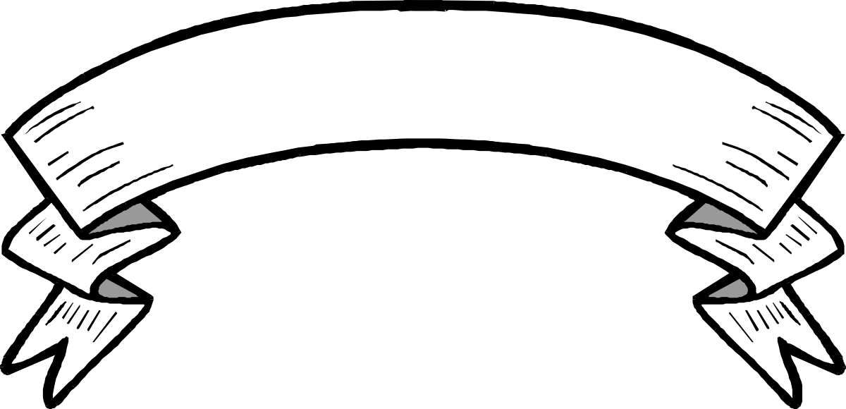 Stylish White Headband Clipart on Black Background for Creative Designs