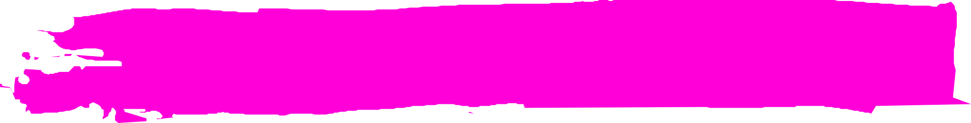 Pink Paint Stroke on Black Background - Elegant Borders and Bars Clipart
