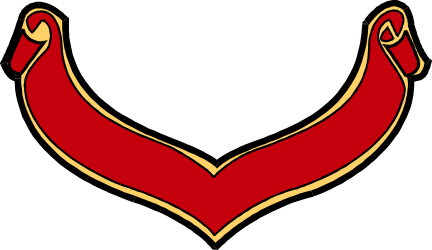 Red and Gold Heart Clipart - Elegant Borders and Bars Design