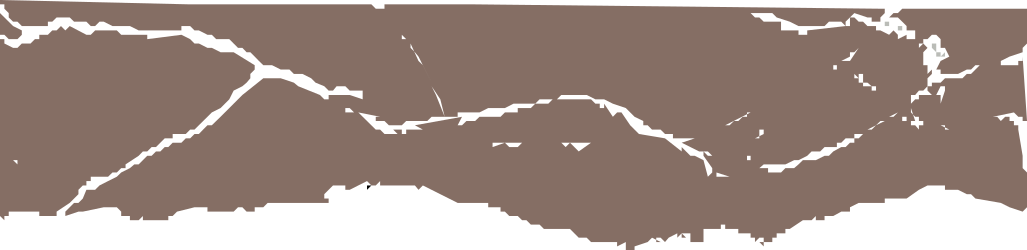 Brown and White United States Map Clipart - Borders and Bars