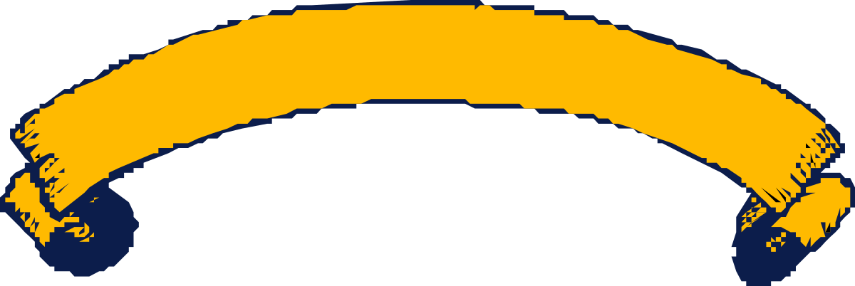 a yellow and blue headband with a black outline clip art png transparent Yellow and Blue Headband Clipart with Black Outline for Creative Projects