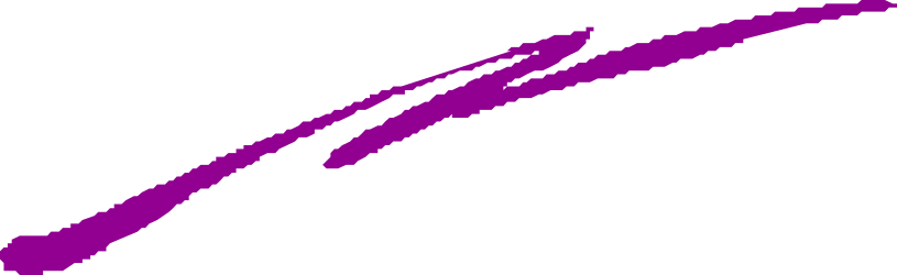 Purple and Black Logo with White Outline - Stylish Clipart Design
