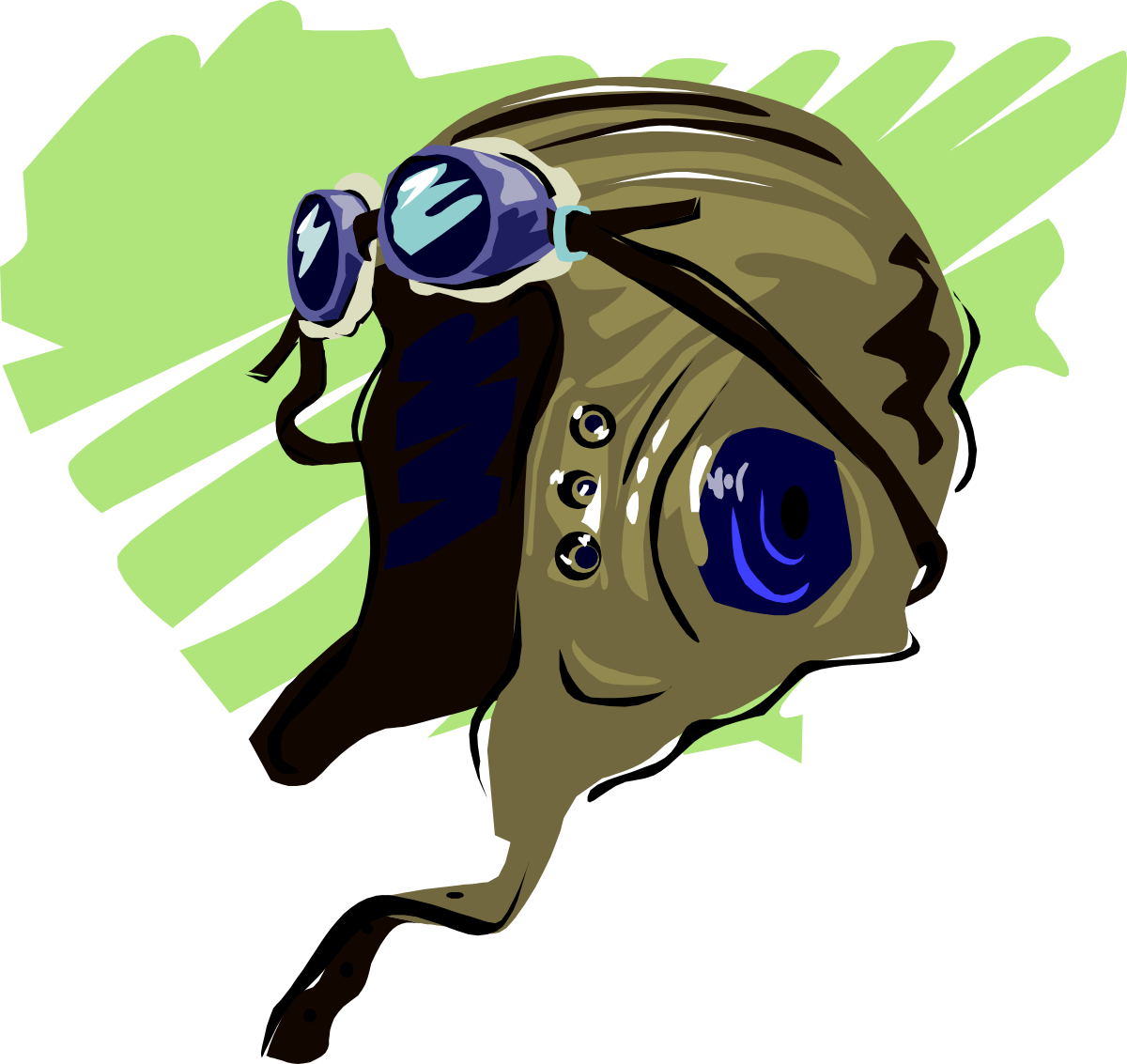 Cartoon Dog with Sunglasses Clipart - Fun and Whimsical Illustrations
