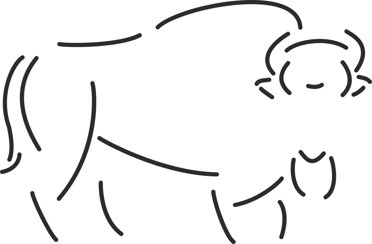 Bison Clipart: Stunning Black and White Illustration for Your Projects