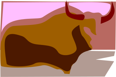 ANIMALS,FARM,BULL2C clipart