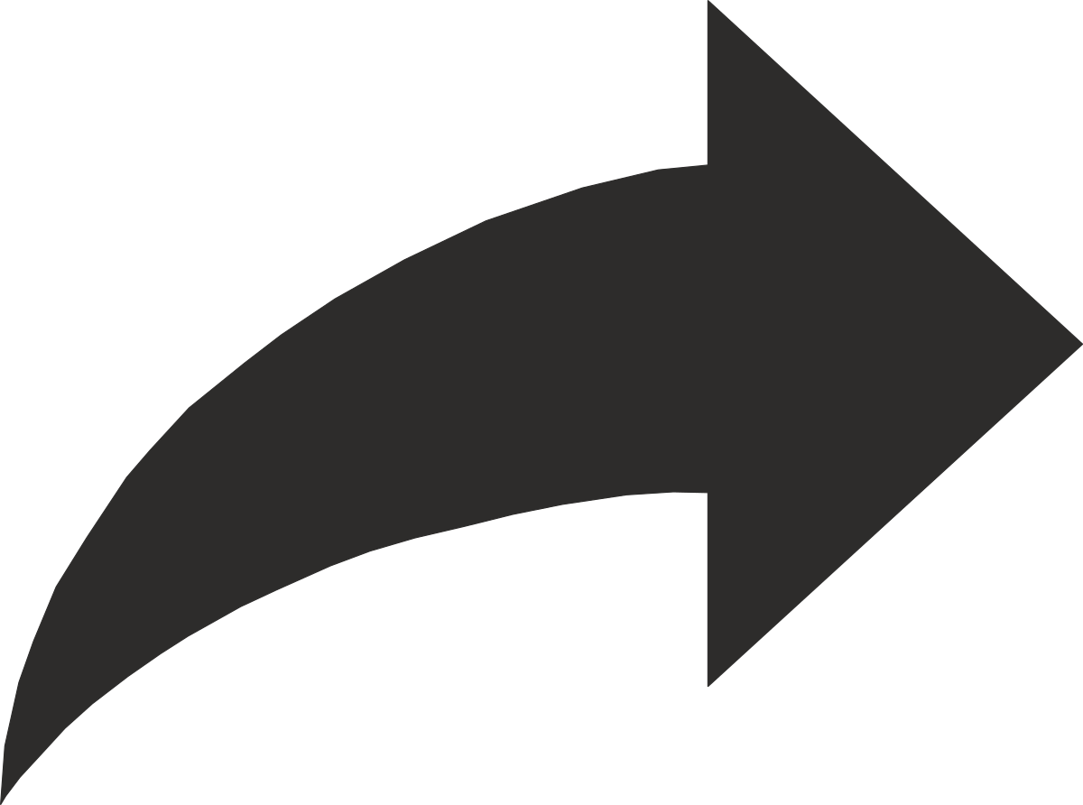 Black Arrow Icon Clipart - Directional Graphics for Every Need