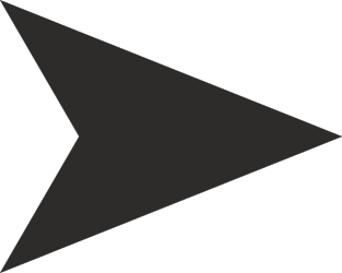 Black Triangle with White Outline Clipart - Bold Geometric Shape for Creative Projects