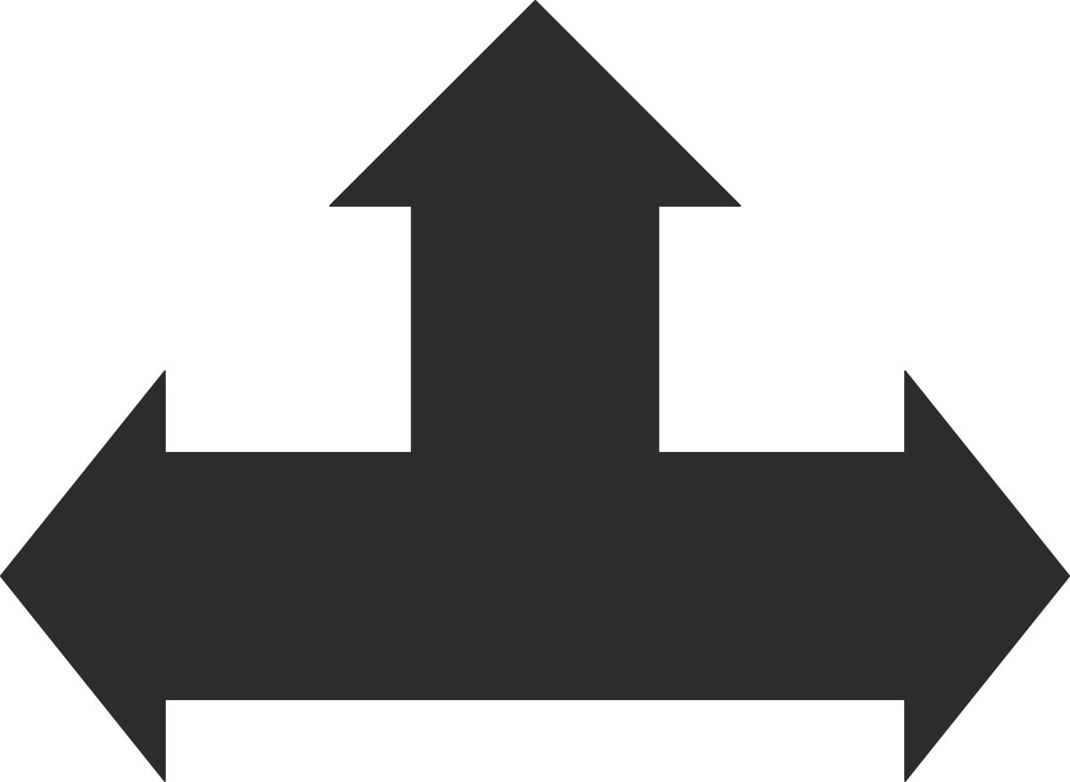 Black Arrow Icon Clipart - Sleek and Versatile Directional Symbol